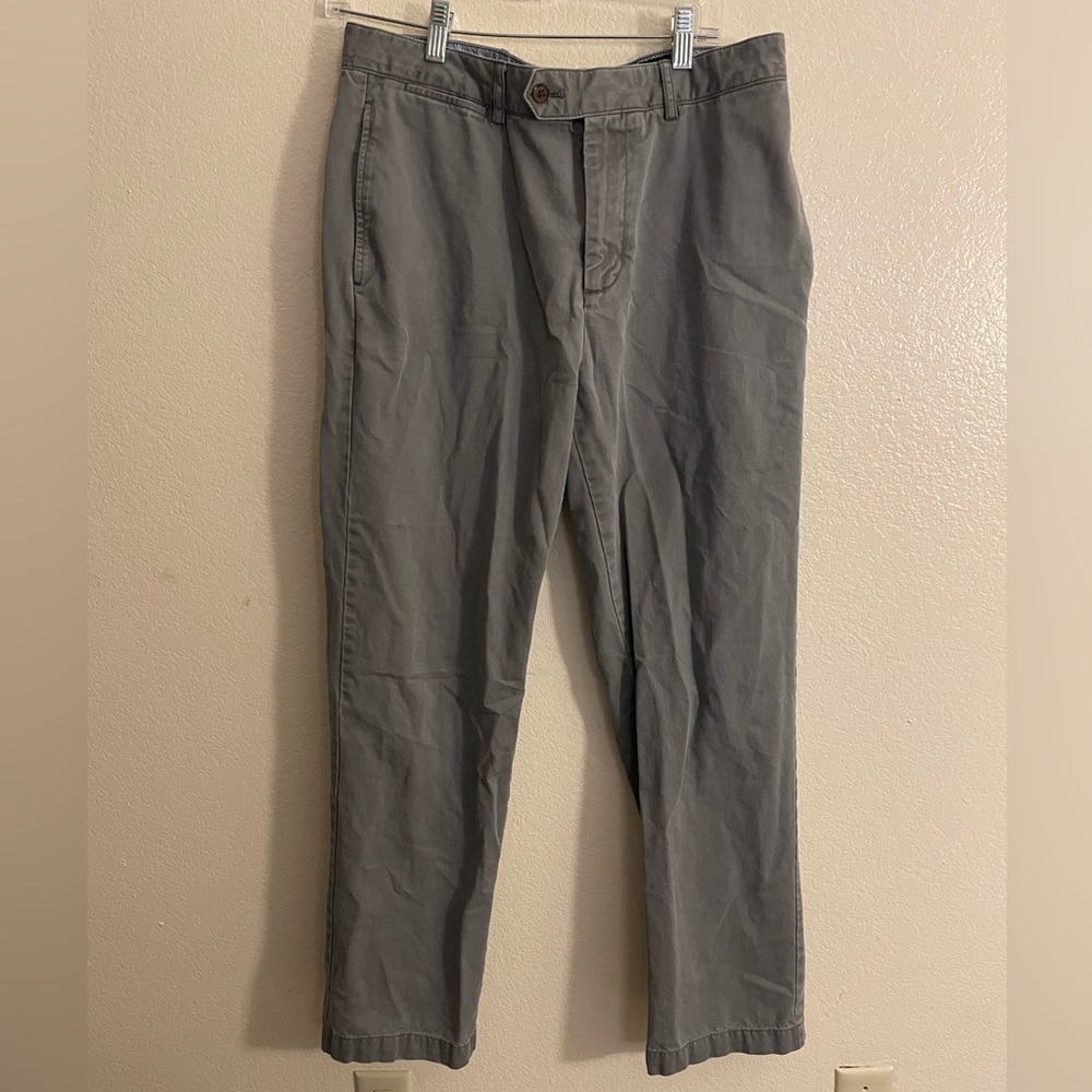 Daniel Cremieux Men's Charcoal Chinos